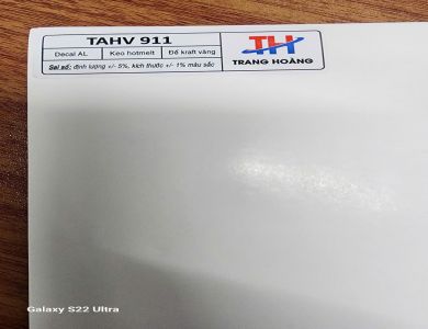 Decal AL TAHV991