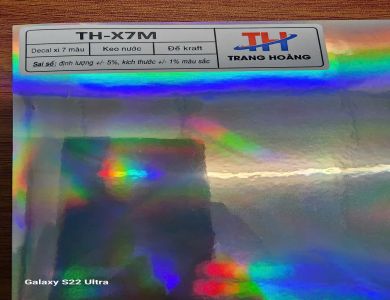Decal xi 7 màu TH-X7M